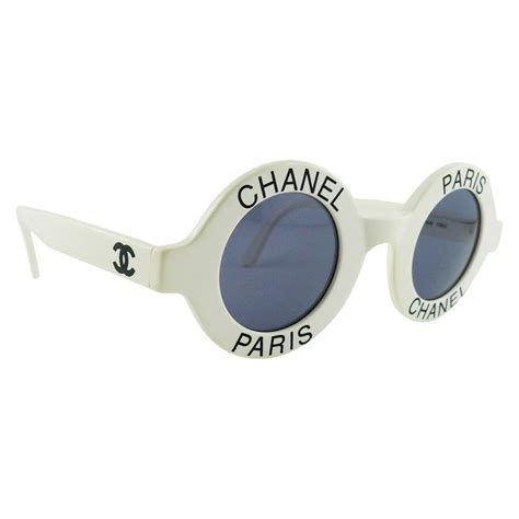 chanel sunglasses white plastic frame with pink c|Chanel sunglasses outlet.